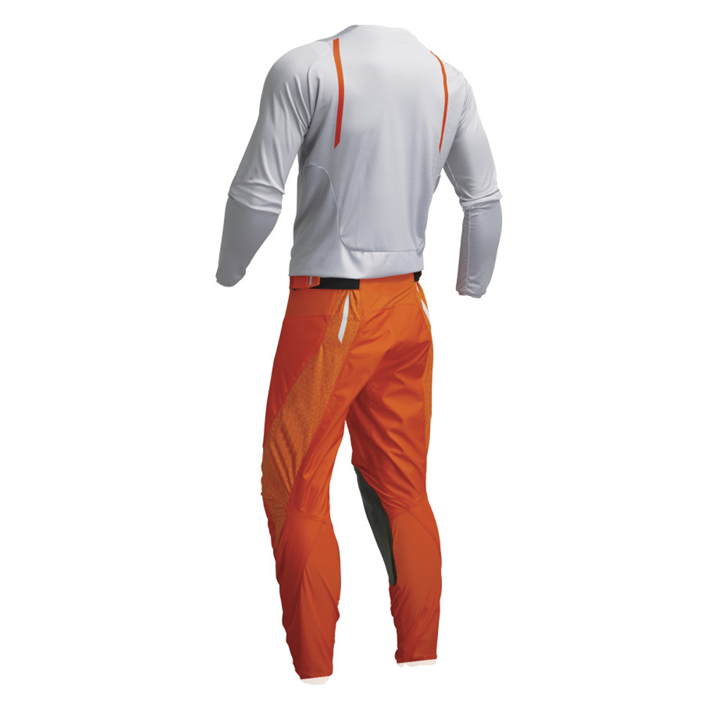 Light Gray/Orange MotoCross