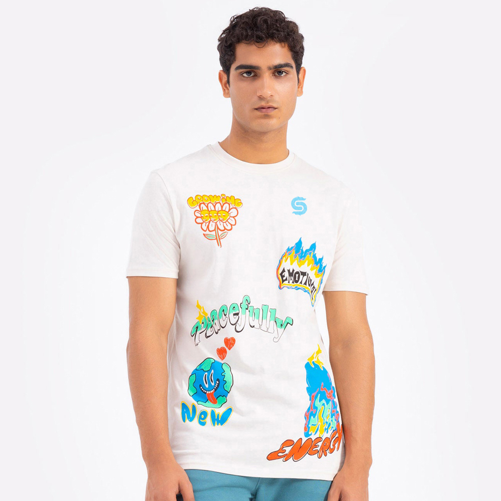 Custom Printing Plus Size T-Shirt