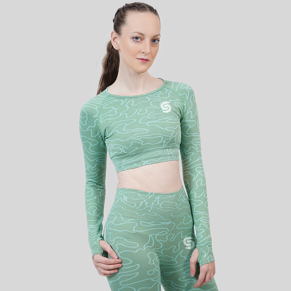 Embellishments and Details in Women’s Crop Top