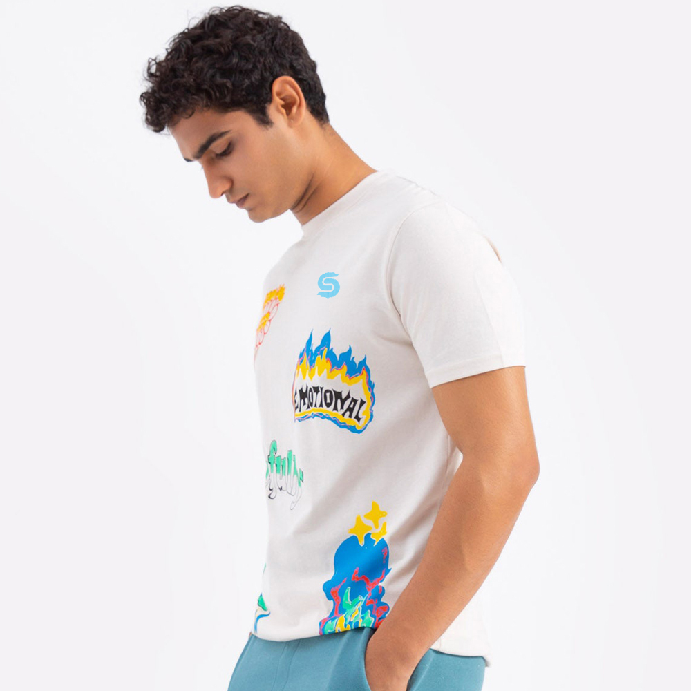 Custom Printing Plus Size T-Shirt