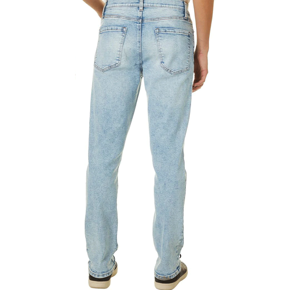 LIGHT BLUE WASH DENIM PANT
