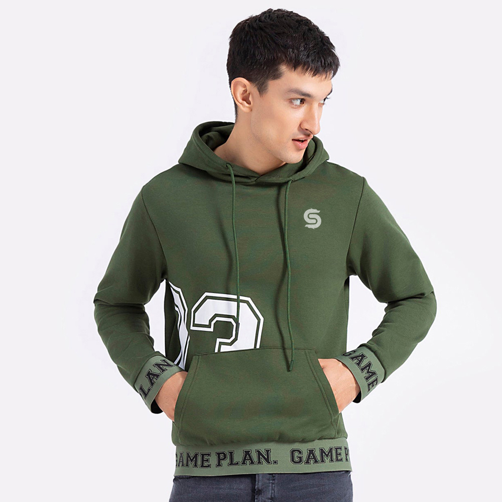 Casual Men’s Pullover Hoodie