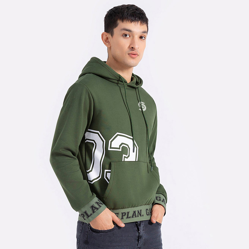 Casual Men’s Pullover Hoodie