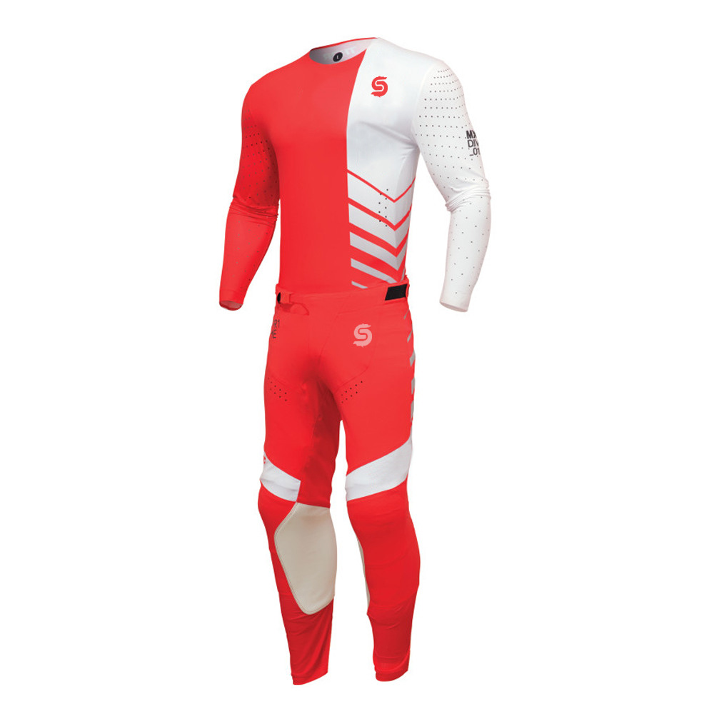 Prime Analog Red/White MotoCross